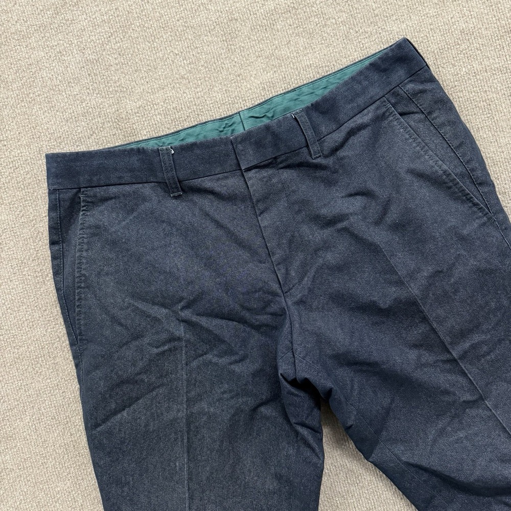 Vintage HUGO BOSS Men's Dickenson's Navy Dress Pants Size 36